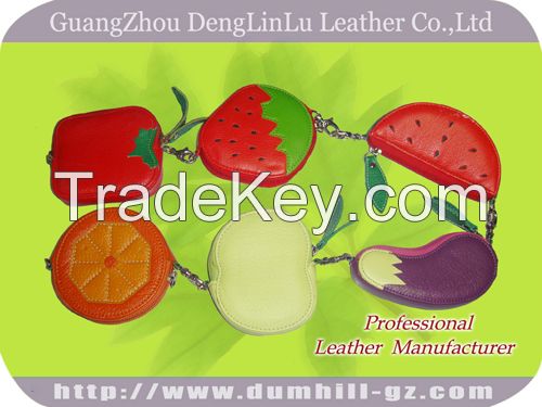 Promotion fruit coin purse