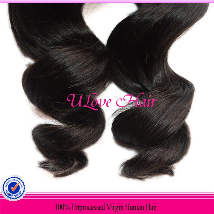 Human hair Brazilian Virgin Hair 6A Grade, Free Ship,Loose Wave Unprocessed weft Queen Luxury Raw Human Hair Extension, 3pcs/lot