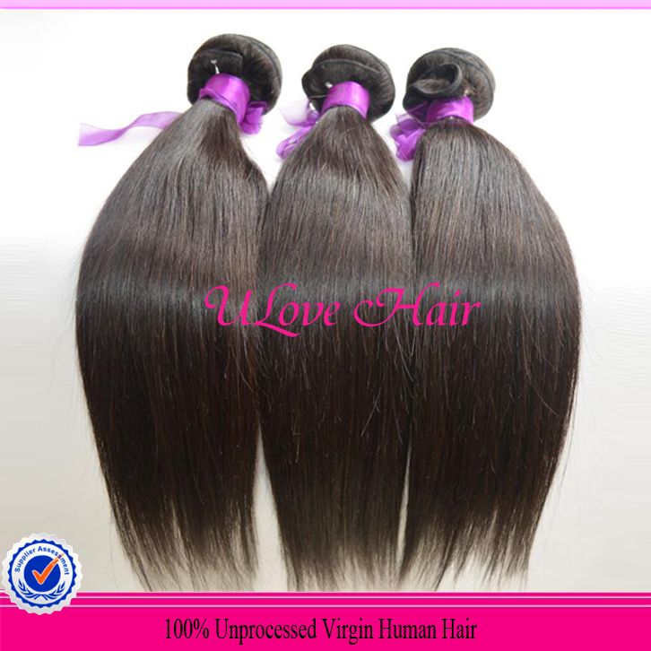 On sale 6A Grade Brazilian Virgin Body Wave Hair Bundle,Ulove hair products, 100% Unprocessed weft queen hair products, 3pcs/lot