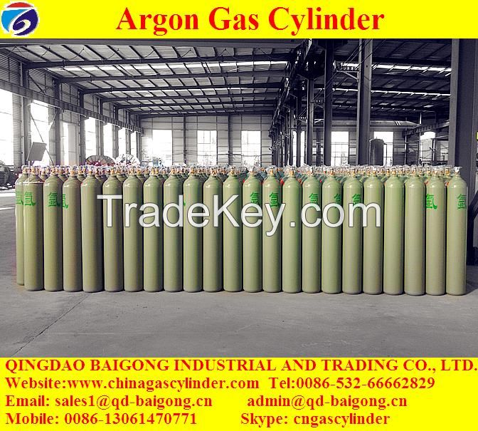 Seamless Steel Argon Cylinder