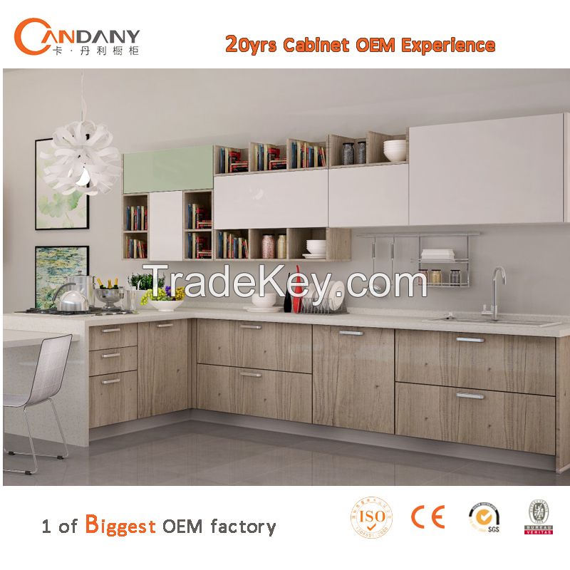 20 Years Cabinet/Wardrobe OEM Eco-friendly Acrylic Kitchen Cabinet Euro Hot Home Appliances