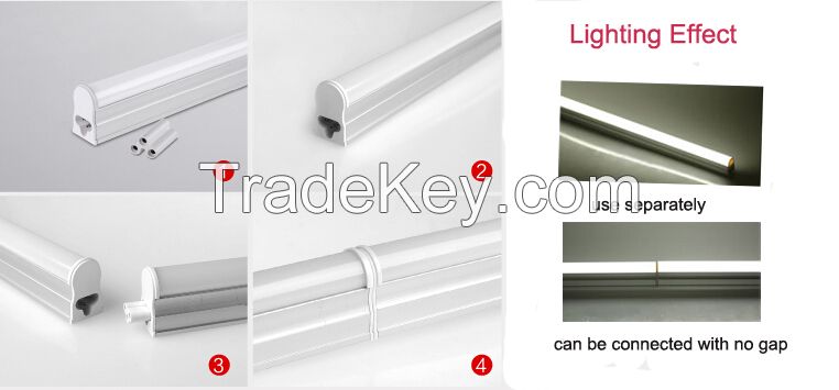 seamless integrated t5 led tube 3ft 14W cheap price CE RoHS