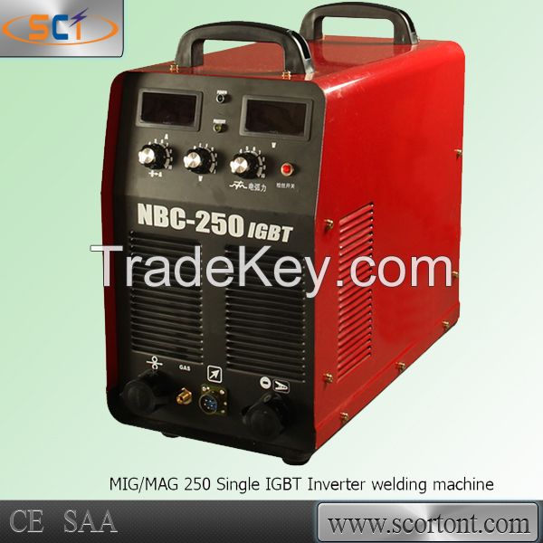 Three phase 380V 250A output inverter IGBT mig mag welder - SM-250