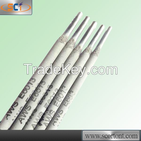 AWS 5.1 E6013 E7018 carbon steel arc welding electrode