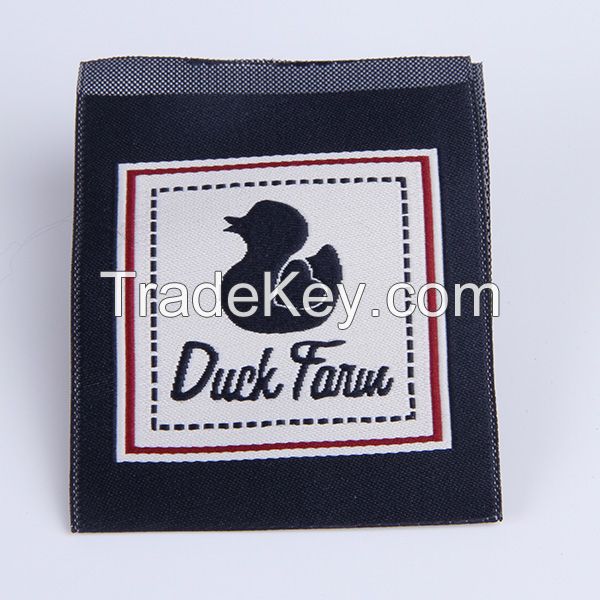 High quality vintage main garment neck woven labels for clothing
