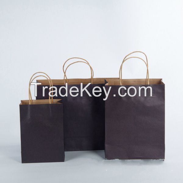 Custom gift paper bags wholesale / packaging paper bags for apparel/crafts