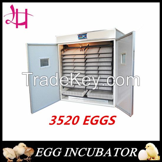 Factory in cubator for sale, best price 3520 eggs