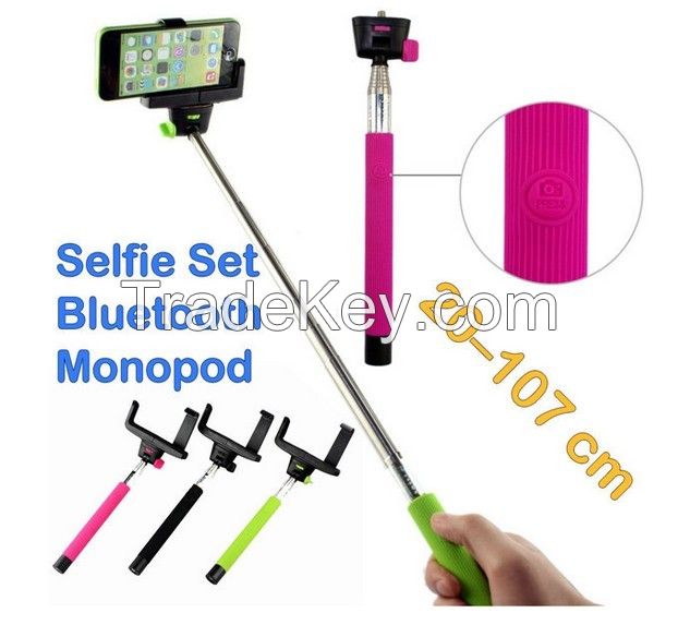 kjstar z07-5 wireless phone monopod compatible with iOS and Android Du