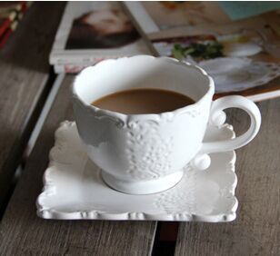 Ceramic glazed coffee cup, OEM custom logo ceramic cup, 