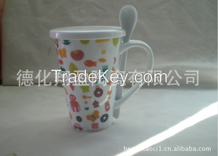 coffee ceramic Espresso Cups with customized logo