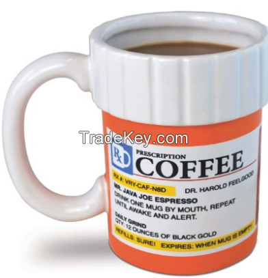 Ceramic glazed coffee cup, OEM custom logo ceramic cup, 