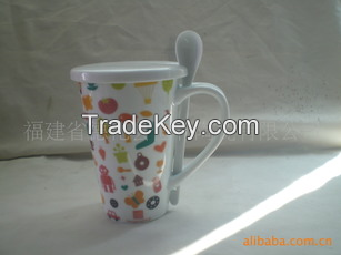 Ceramic glazed coffee cup, OEM custom logo ceramic cup, cheap wholesale tea cup