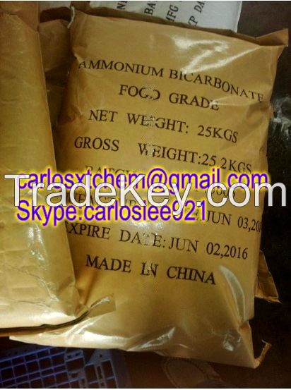 Ammonium Bicarbonate Food Grade