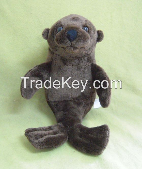 20cm Sitting Hoodie Sea Lion