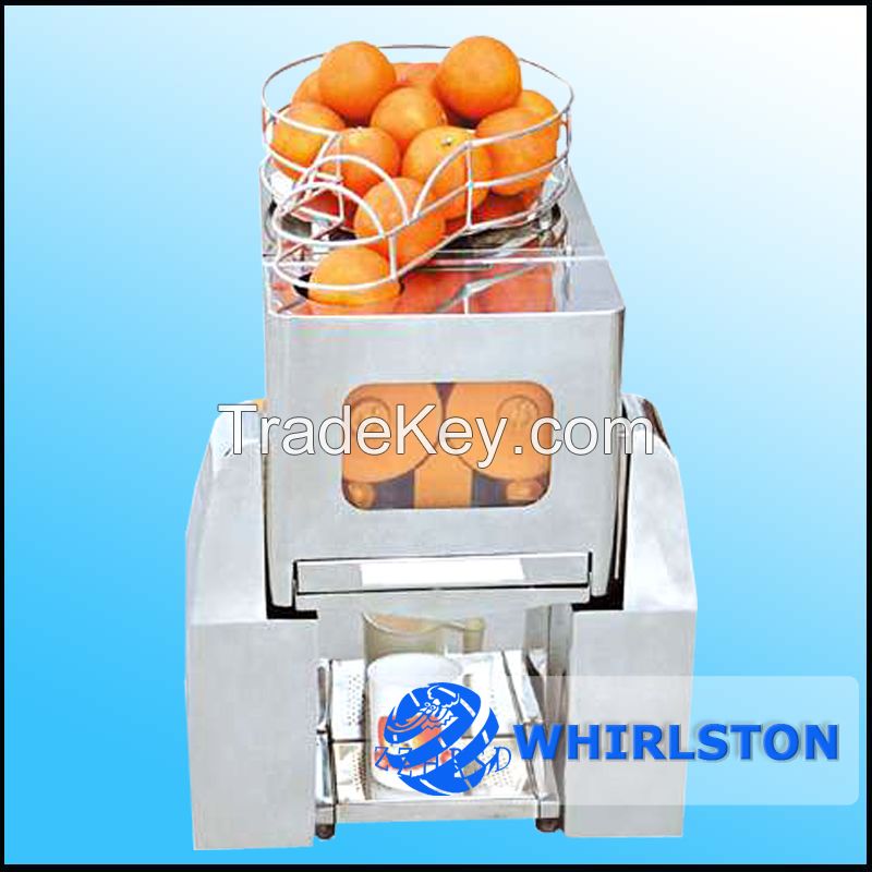 Automatic commercial orange juicer