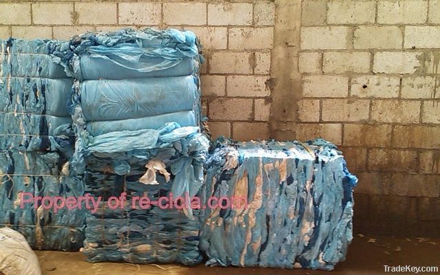 Plastic Scrap MDPE and LDPE, film in bales