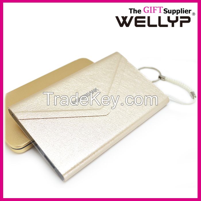 2014 Newest External Golden Power bank for Mobile Phone and Tablet