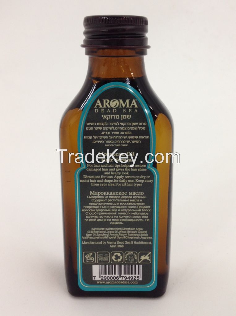 Moroccan Argan Oil Hair Treatment Serum- By Aroma