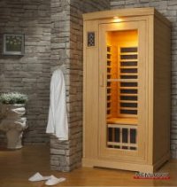 Carbon Fiber Sauna Room (2 Person Super Deluxe Type)