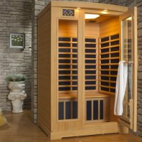 Carbon Fiber Sauna Room (2 Person Super Deluxe Type)