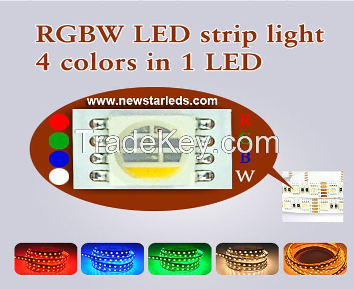 IP33/IP65/IP68 outside 5050 smd RGBW led strip lights