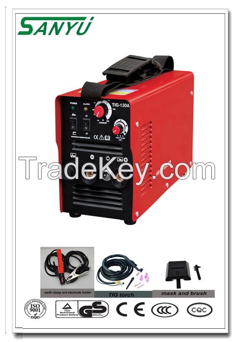 Sanyu 2014 New developed Iron Body High Duty Cycle 60%  IGBT Inverter TIG/MMA  Welding Mahines