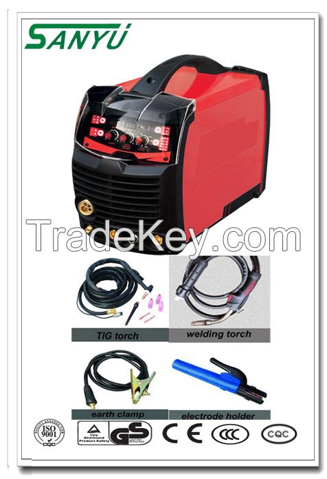 Sanyu 2014 New Model TIG/MIG/MMA Inverter Welding Machines