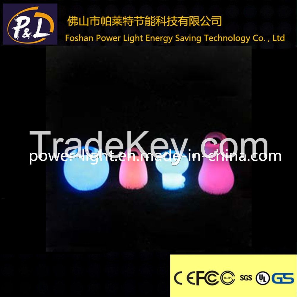 Rechargeable decorative RGB LED butterfly lamp