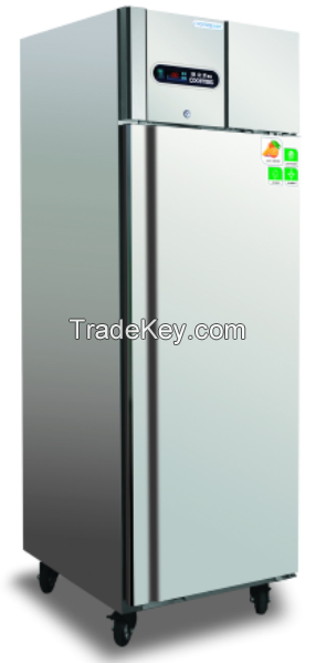 Commercial stainless Single Door upright Freezer