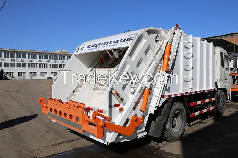 compression type garbage truck