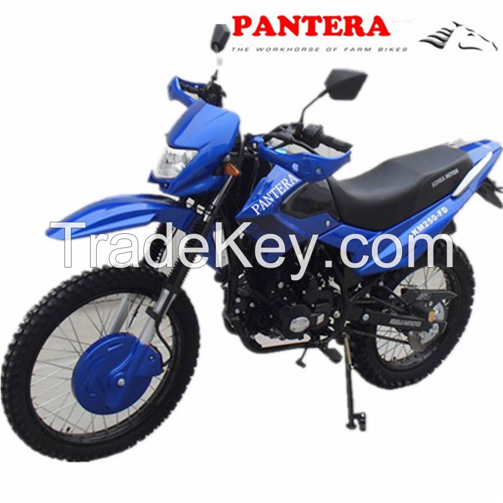 Chinese Fashion Blue Dirt Bike/Off Road Motorcycle PT200GY-4A