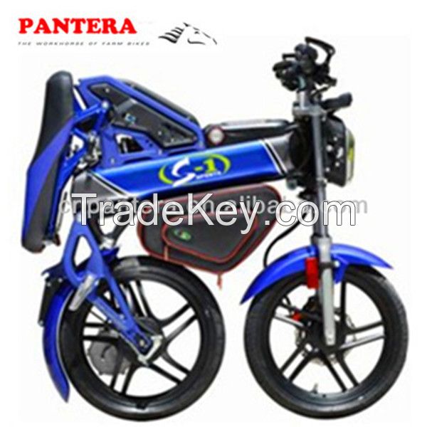 2014 New Model Convenient Portable EEC Folding Electric Motorcycle PT- E001