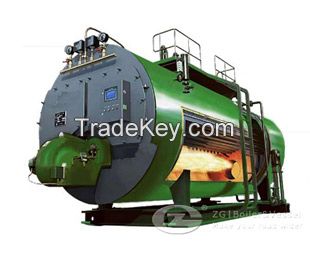 Horizontal fire tube boiler