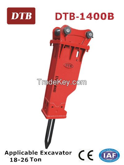 Supply DTB1400B Hydraulic Breaker suitable for 18-26 ton excavator