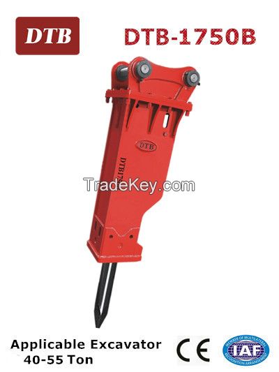 DTB1750 quality rammer hydraulic hammer for 40-55 ton excavator