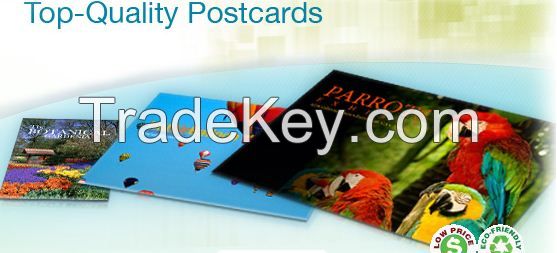 Standard Full-Color Post Cards Printing Services