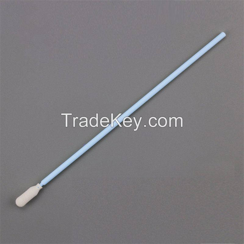 Small Round Tip Cleanroom Sponge/Foam Cleaning Swab with Long Handle