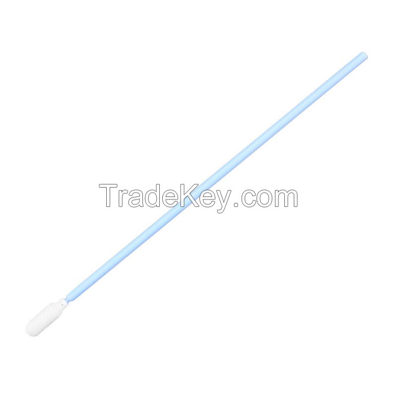 Small Round Tip Cleanroom Sponge/Foam Cleaning Swab with Long Handle