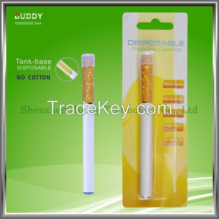 tank disposable electronic cigarette from a seven years manufacturer Patent Protective tank style new design