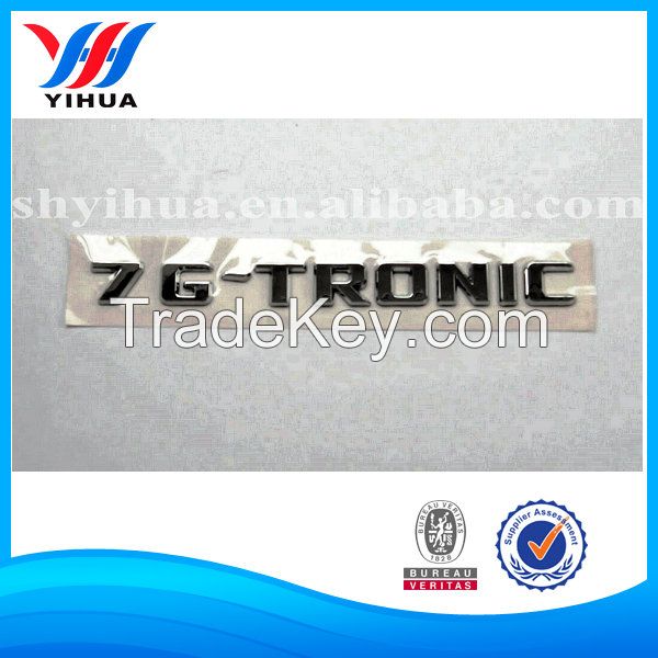 3D ABS car nameplate sticker