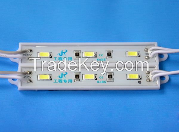 LED Module 5730 with 3 leds  for  LED luminous characters , signage and billboard