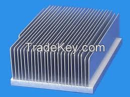 Aluminum LED Heatsink with CNC Machining