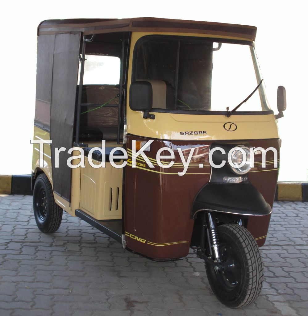 Sazgar Deluxe Model, CNG 4 stroke rickshaw