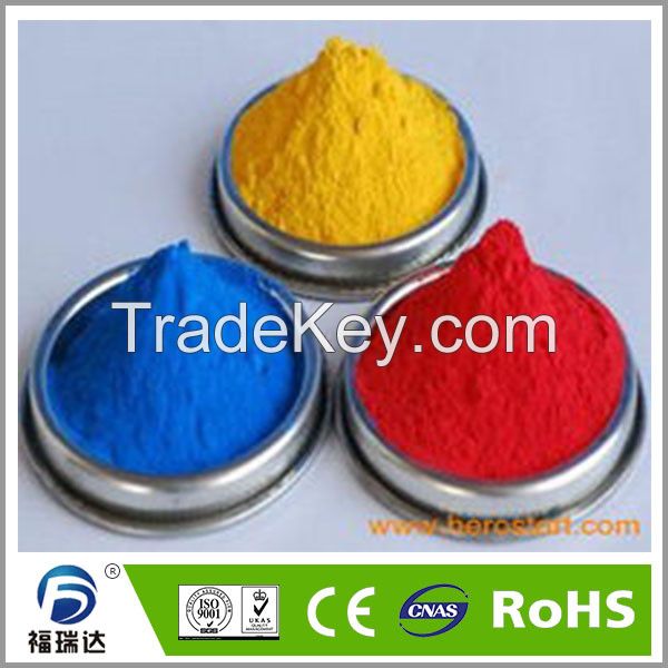 Electrostatic thermosetting powder coating paint