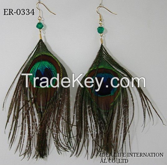 feather earring