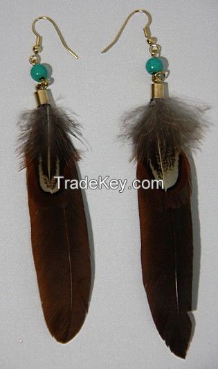 feather earring