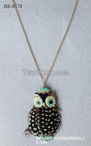 owl necklace