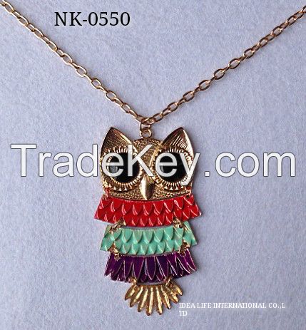 owl necklace