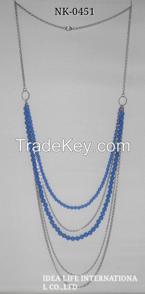 metal plating chain necklace