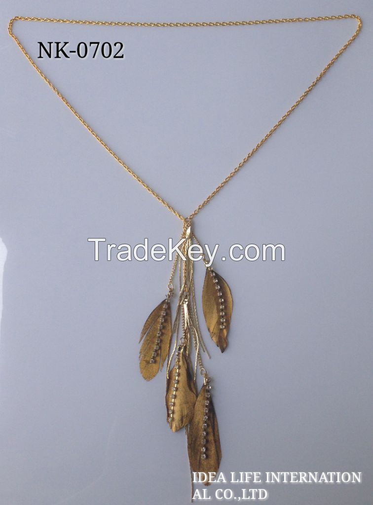 metal plating chain necklace